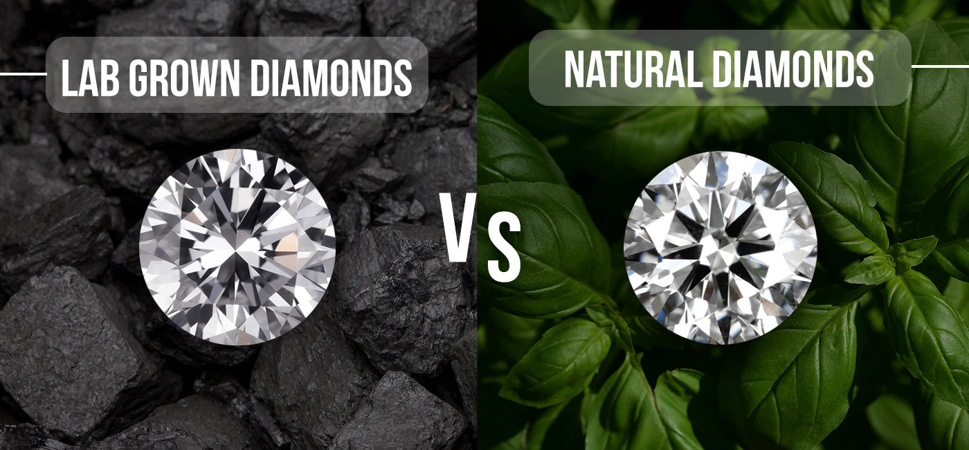 Laboratory diamonds vs natural diamonds