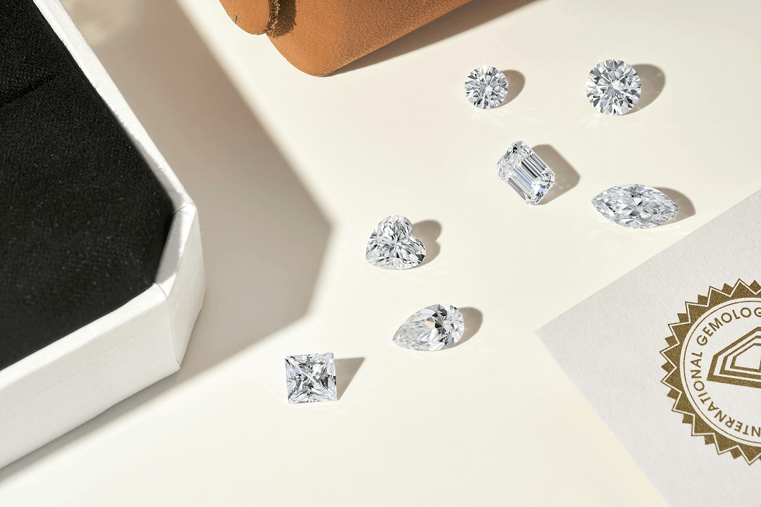 Cut shape also affects diamond size