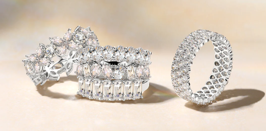 Eternity rings are the perfect symbol of eternal and committed love